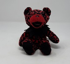 NWOT C.C. Rider Grateful Dead Liquid Blue Red Black Beanie Bear