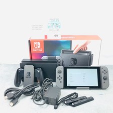 EX 3 Nintendo Switch Unpatched V1 Hac-001 2017 Console gray RegionFree 02-99