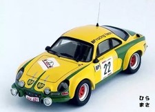 1/43 Scale Diecast Alpine Renault A110 1976 Ypres Rally F Roothaert E Nijs
