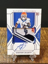 2025 National Treasures College Bowl Patch Signatures #57 Ashton Jeanty /10