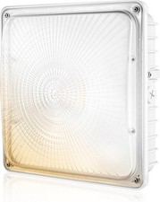 LED Canopy Light 40/60/80/100W Max – 5000K, Dimmable, IP65, Garage Use, Etc.