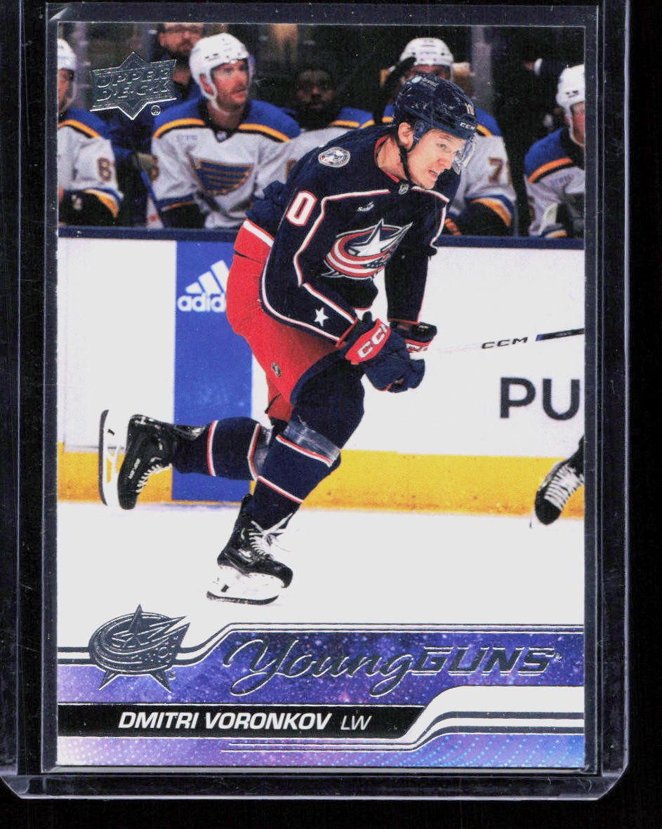 Dmitri Voronkov 2023-24 Upper Deck #492 Young Guns Rookie