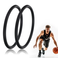 2 Pcs Patellar Tendon Support Strap,Black Patella Band Silicone Patellar Knee St