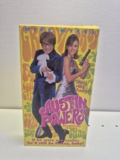 Austin Powers: International Man of Mystery VHS tape, 1997 Mike Myers