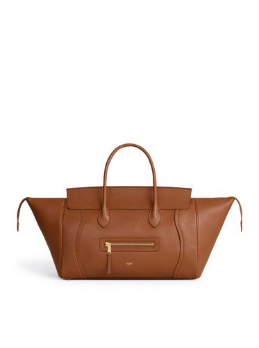 CELINE Luggage $4350 Soft Tan Tote Bag New & Authentic