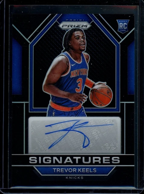 2022-23 Panini Prizm 1/1 Black Trevor Keels RC Rookie Auto Autograph