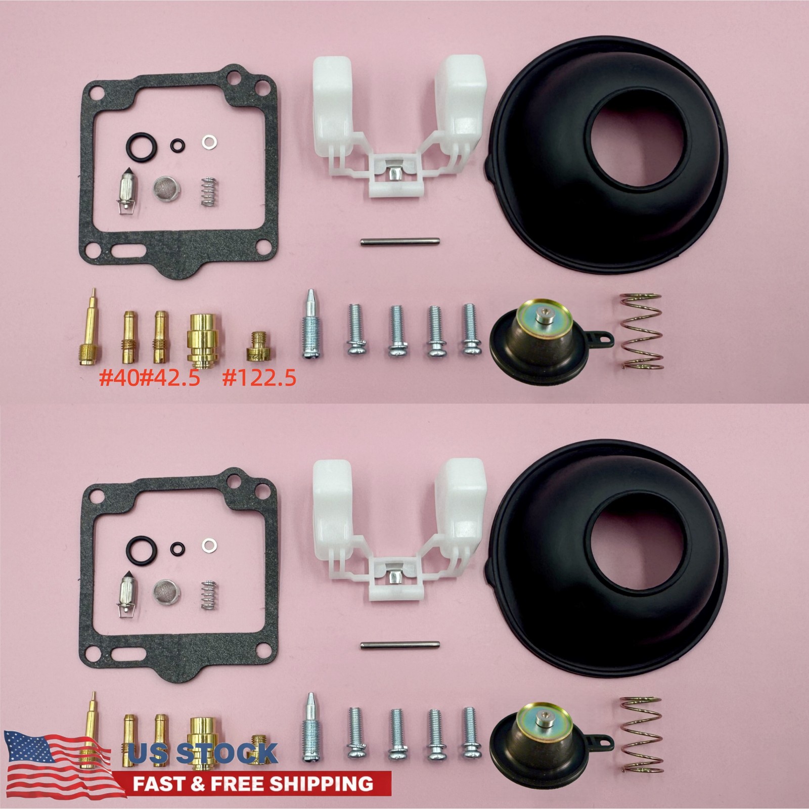 Carburetor Repair Rebuild Kit Fit For Yamaha virago XV750 88-97 XV1100 1988-1999