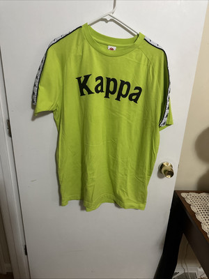 kappa neon t shirt xl