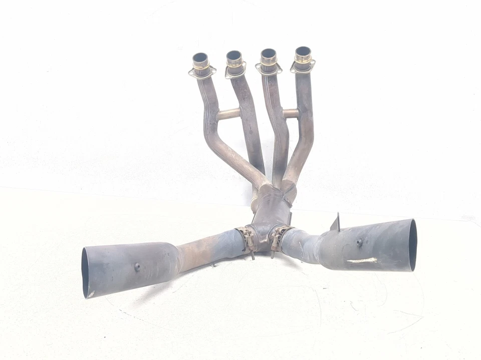 12-21 Kawasaki Ninja ZX14 Exhaust Muffler w/ Headers Head Pipes - Image 4 of 4