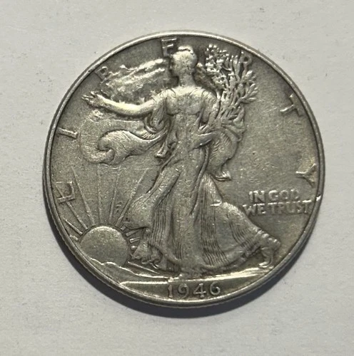 1946 Silver Walking Liberty Half Dollar  - YOUR PICK - Buy More Save More
