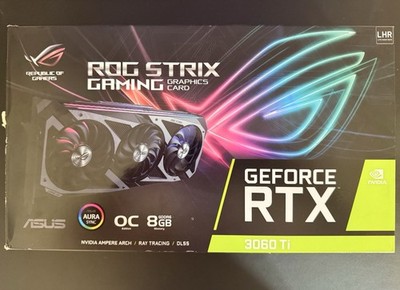 ASUS ROG Strix GeForce RTX 3060 Ti OC 8GB GDDR6 Grafikkarte