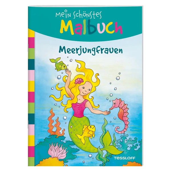 Tessloff Mein SchöNstes Malbuch. Meerjungfrauen. Malen FüR Kinder Ab 5 Jahren-image