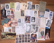 VTG Catholic Holy Prayer Cards Pamphlets Booklet Pre-Vatican 2 Blessed Sacrament