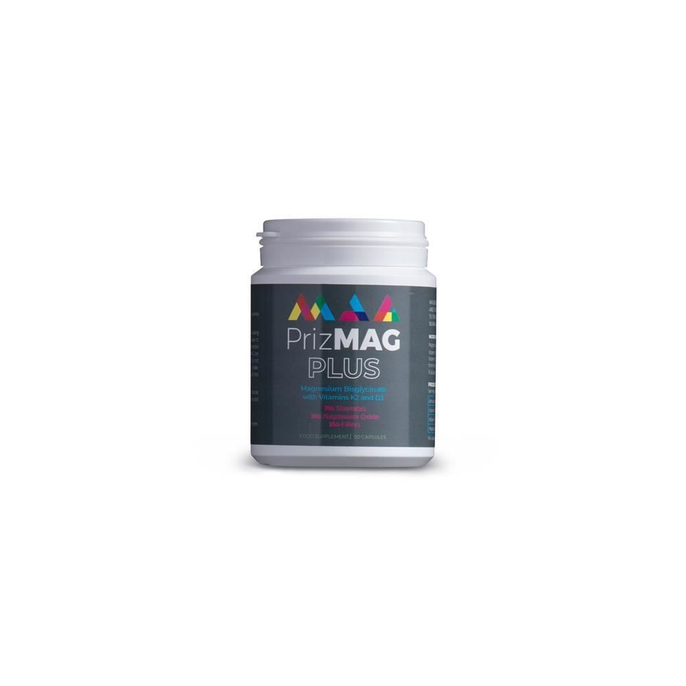 PrizMAG Pure Magnesium Bisglycinate Plus 90 Capsules (Mag365) - Image 3