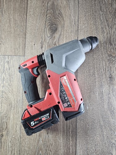 Milwaukee M18 FH X-0X FUEL Cordless Brushless Hammer Drill + 5AH Battery - Picture 6 of 10