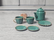 Maileg Christmas Tea Set Mice Mouse - Item is new complete set missing box