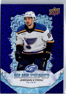 2022-23 Upper Deck Ice Sub Zero Jordan Kyrou #SZ-JK
