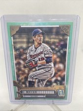 2022 Topps Gypsy Queen #249 Kenta Maeda Turquoise Aqua Parallel Card #/199