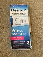 clear blue pregnancy tests 2 pack