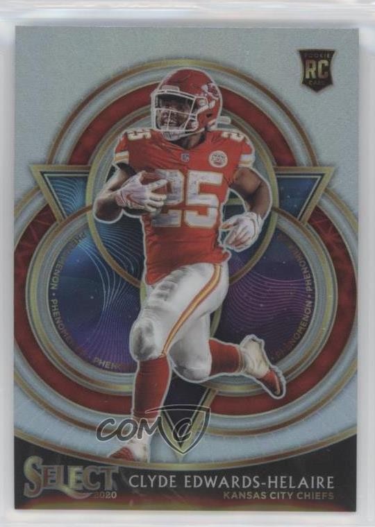 2020 Panini Select Phenomenon Silver Prizm Clyde Edwards-Helaire #P21 07cq