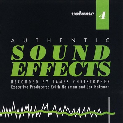 James Christopher - Authentic Sound Effects Volume 4 (CD, Comp) (Very Good Plus