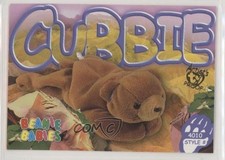 1999 Ty Beanie Babies Series 3 Artist's Proof Cubbie the Brown Bear #77 c7w