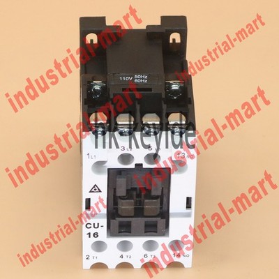 1PCS NEW TECO CU-16 AC110V Ac contactor Fast delivery