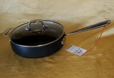All-Clad HA1 Hard Anodized Nonstick Dishwasher Safe PFOA Free 4-qt Saute pan