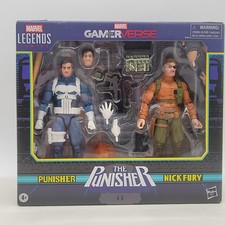 Hasbro Marvel Legends Gamer verse Punisher vs Nick Fury 6  Action Figure 2-Pack