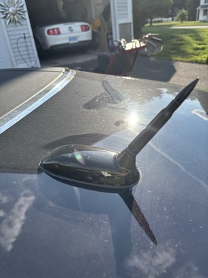 4.25 inch Black Antenna Mast Power AM/FM for INFINITI G37 CABRIO 2009-2013 New