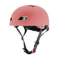 Casco Bici BMX rosa opaco per bambina ragazza taglia M 55-58 cm