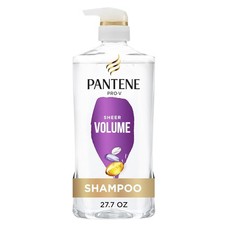Pantene Shampoo, Sheer Volume - 72-Hour Fullness, Lightweight Nourishment with P