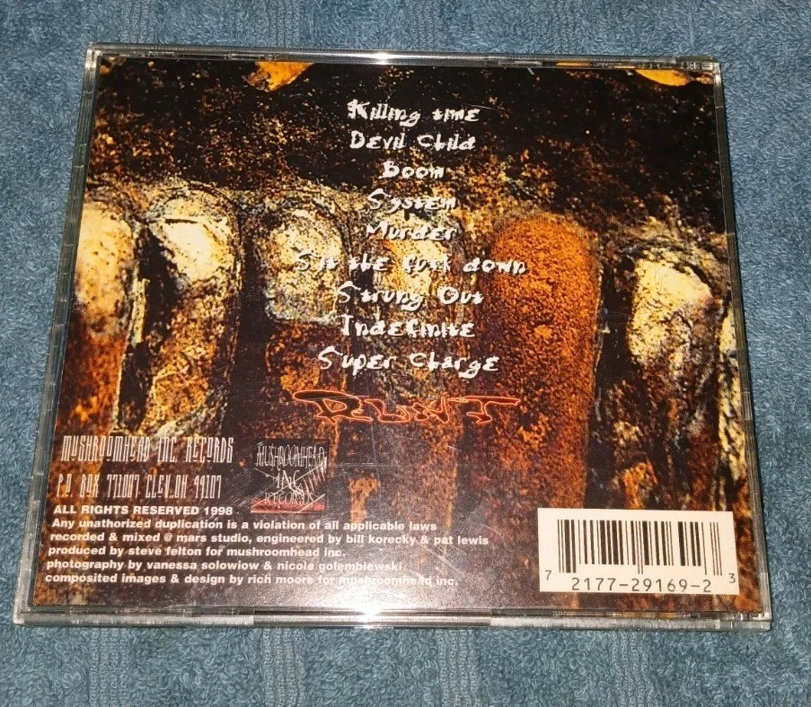 Runt - Devil Child (cd) cleveland ohio  mushroomhead inc records..SEE CONDITION - Image 4 of 4