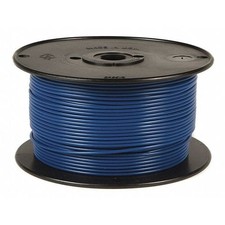 Primary Wire 12 AWG Automotive Copper Stranded Blue PVC GPT 100ft Spool