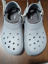 Crocs Classic Fur Lined Clogs Size W 9 / M 7