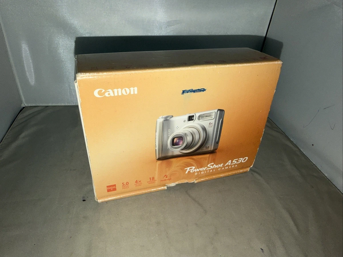 Preços baixos em Câmeras digitais Canon PowerShot A530 Resolução