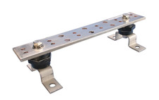 NEW ERICO TGBA29L18PT Ground Bus Bar Assembly 1/4"x2"x29" Insulated Bracket