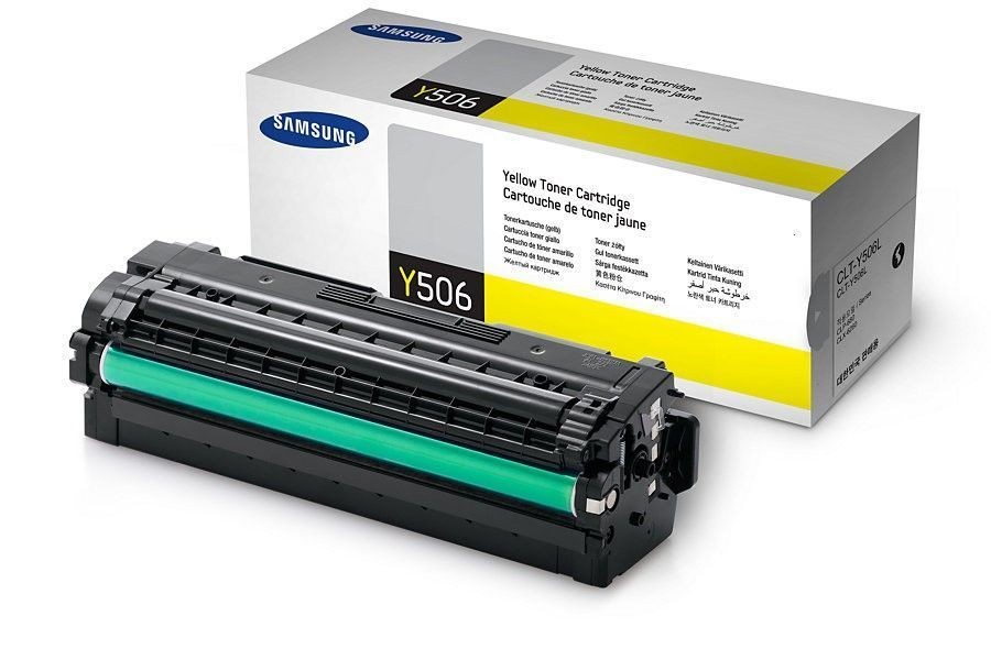 Toner jaune haute capacité cartouche laser 3.5K pages de rechange