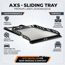 Premium AXS ausziehbare Plattform Ladenfl&auml;chenauszug f&uuml;r TOYOTA Hilux MY2005-15