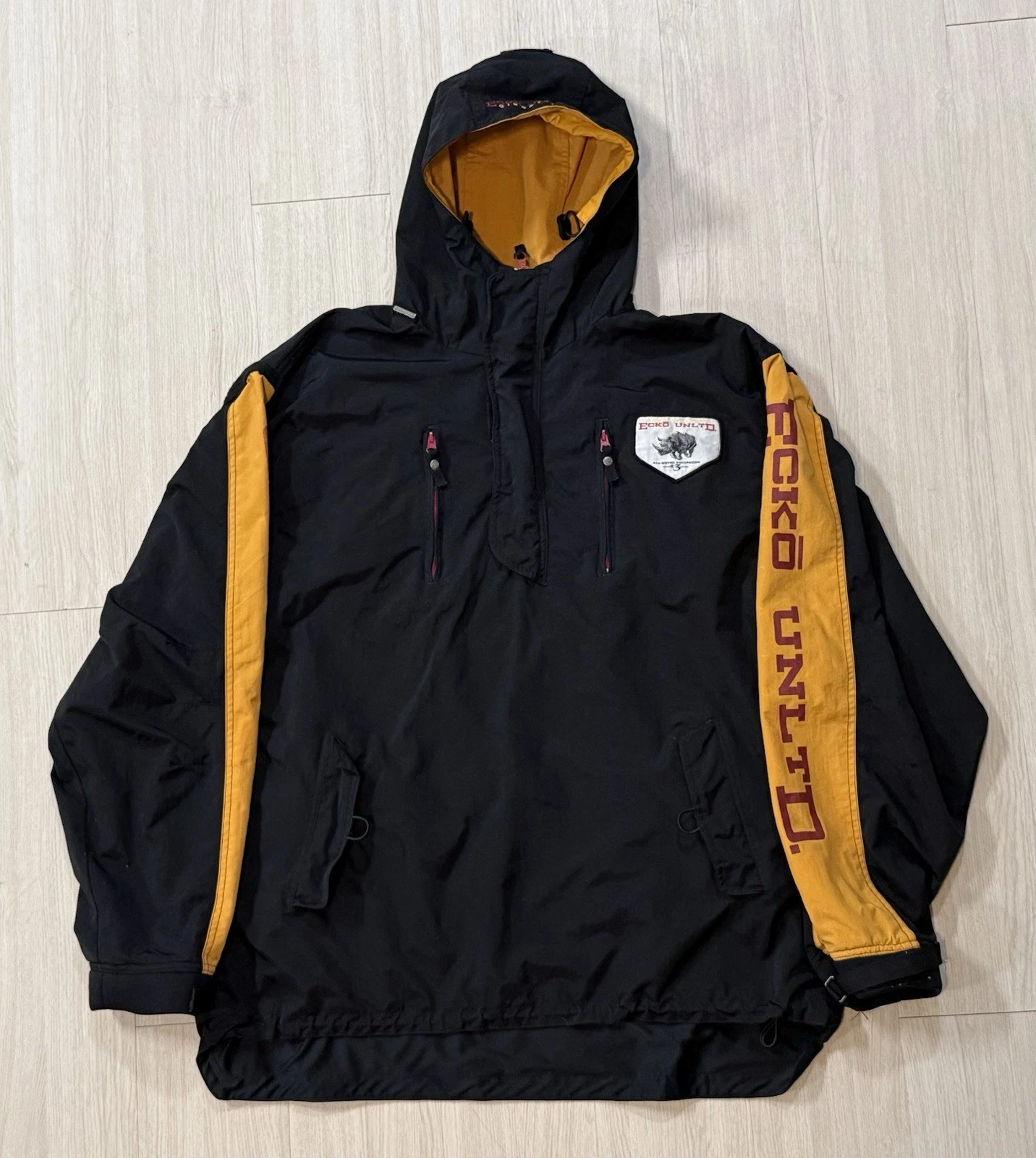 Vintage 90s Ecko Unltd. ‘All-Metro Excursions’ Anorak Jacket XL Streetwear Urban
Opens in a new wind