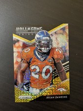 Brian Dawkins 2018 Prizm Hall of Fame Tribute Gold Mojo 01/10 Bookend #HOF-10 SP