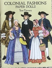 VTG Colonial Fashions Paper Dolls (Dover Paper Dolls) - Paperback - Tom Tierney
