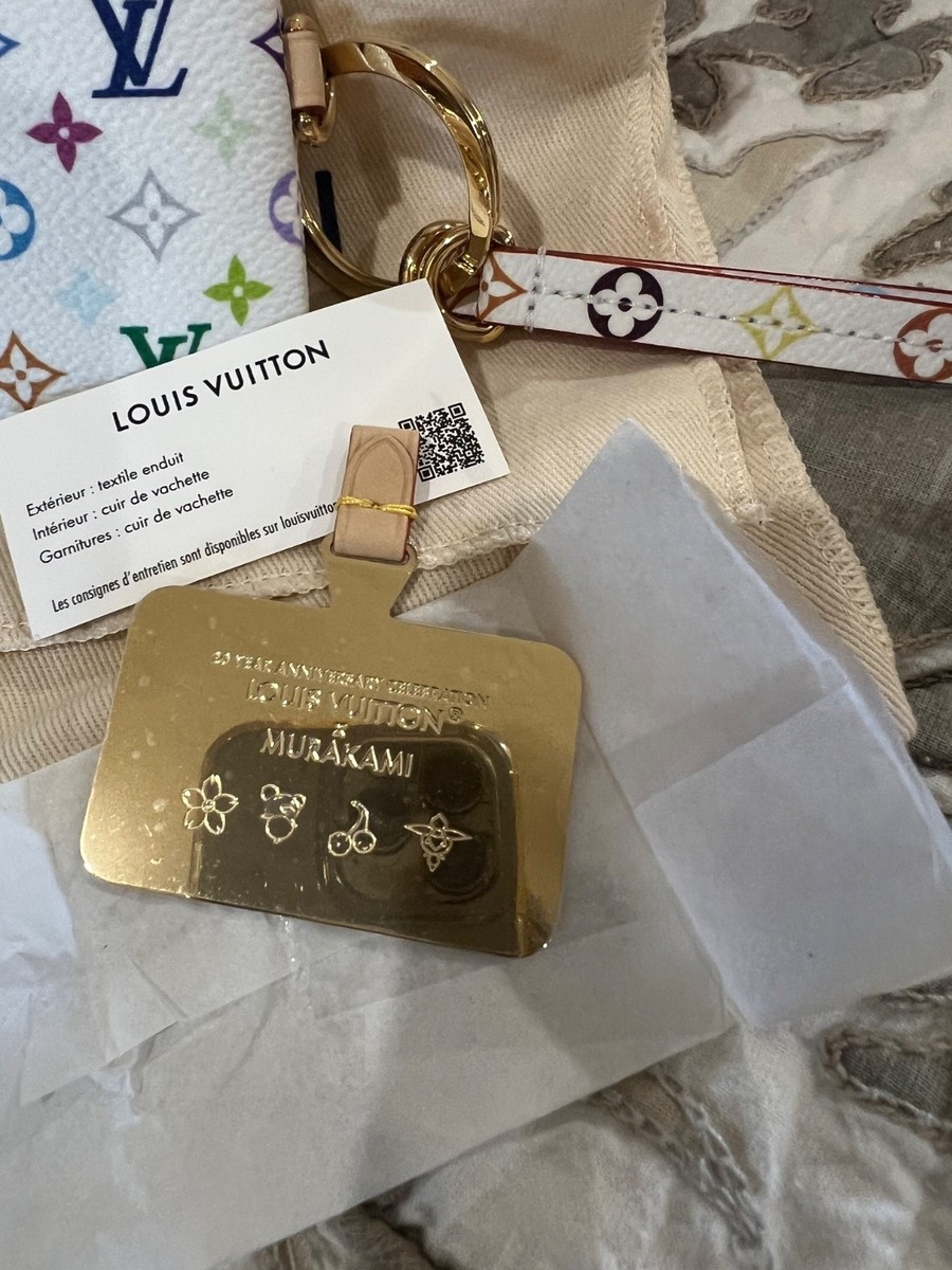 Louis Vuitton Murakami Multicolor Phone Holder LV X TM Pouch NIB