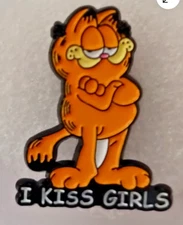 GARFIELD- ENAMEL PIN-BRAND NEW NO TAGS-SHIP ALL THE PINS YOU BUY FOR $4.99