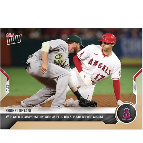 Shohei Ohtani 2021 Topps Now #577 Card