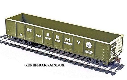 COCHE GÓNDOLA 40' EJÉRCITO EE. UU. Escala HO Modelo Potencia Nuevo 98510 | Zustand: New