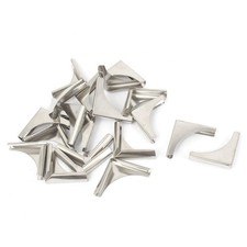 photo album corner protection brackets, silver color, pack of 20 pieces