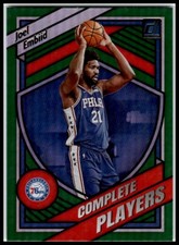 2020-21 Donruss #2 Joel Embiid Complete Players Green Flood