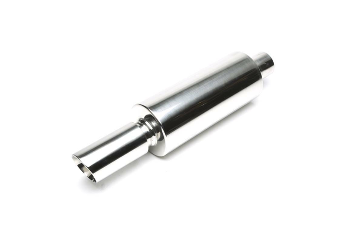 Silencieux arrière sport universel TA Technix échappement inox ovale biseauté 75x77mm