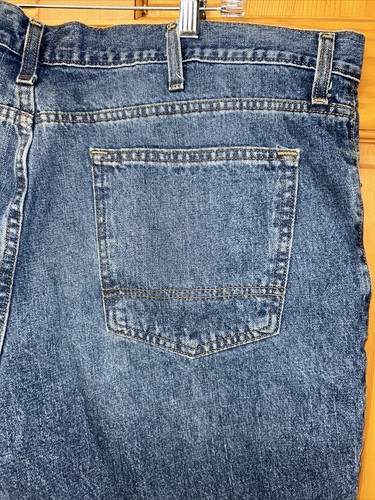 Arizona Jeans Co. Original Straight Mens Medium Stone Wash Jeans Denim 42x30 - Picture 8 of 8